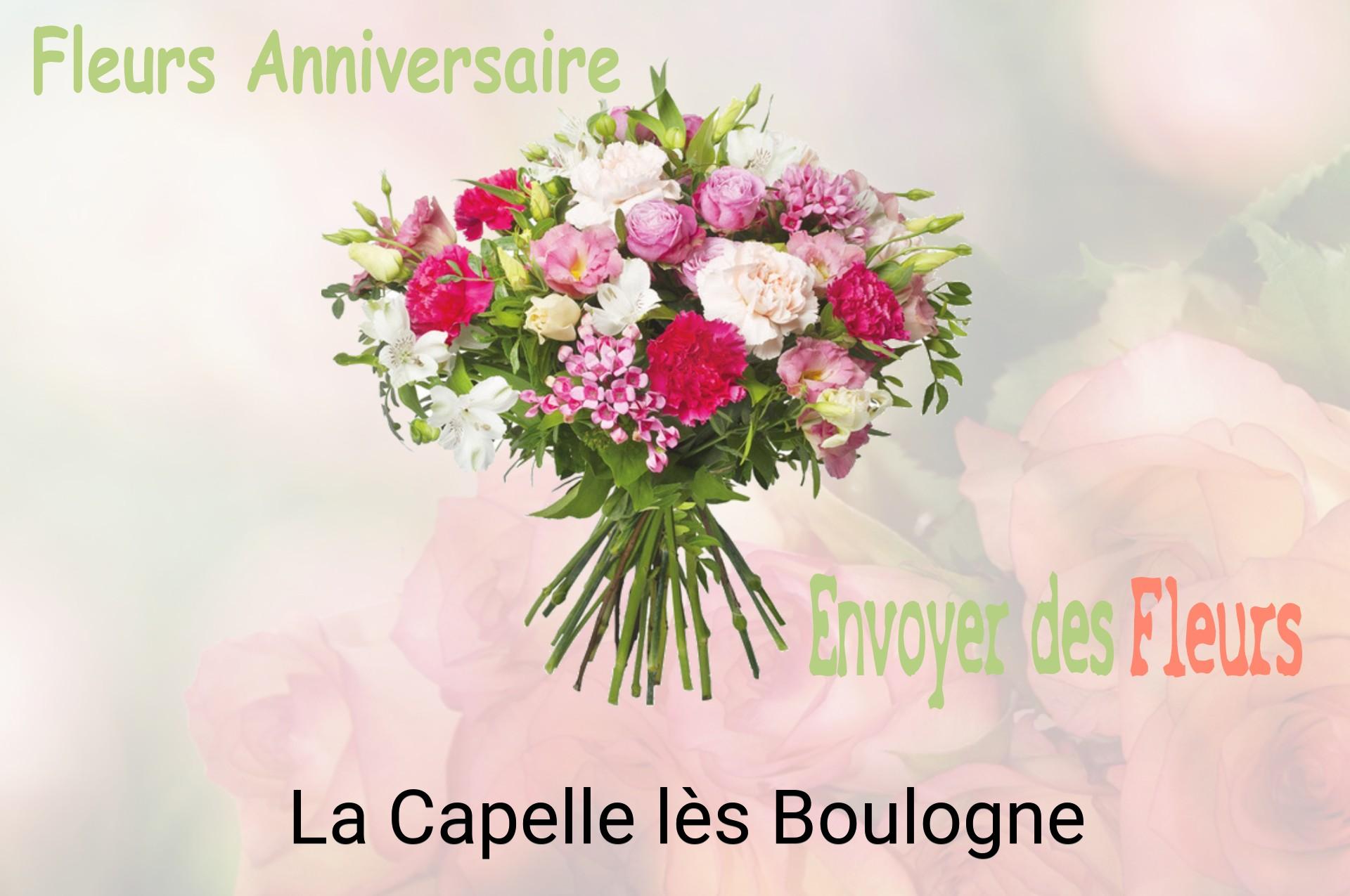 Bouquet de fleurs d’anniversaire livré à La Capelle-lès-Boulogne