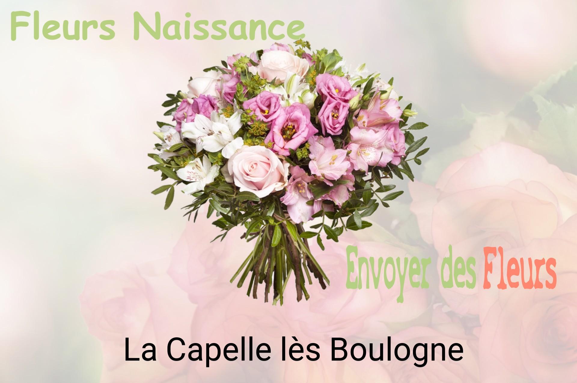 Bouquet de fleurs de naissance livré à La Capelle-lès-Boulogne