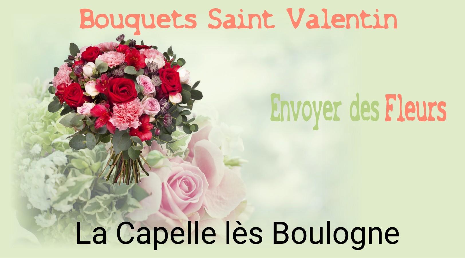 Roses de Saint-Valentin livrées à La Capelle-lès-Boulogne